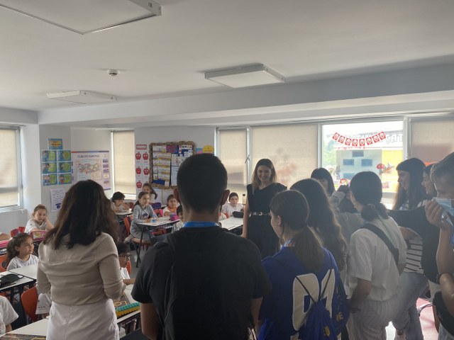 Erasmuslu öğrenciler BİLNET Okulları Samsun Kampüsünü ziyaret etti