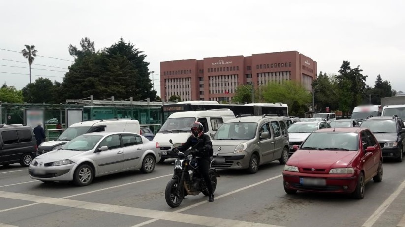 Samsun'da trafiğe kayıtlı araç sayısı 511 bin 657 oldu