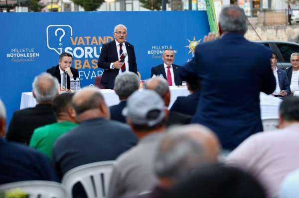 Başkan Güler, Fatsa ve Kumru'da vatandaşlarla buluştu