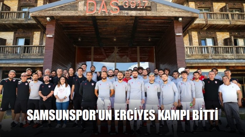 Samsunspor'un Erciyes Kampı Bitti