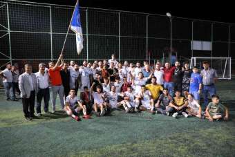 Yörükyenicesi Nejat Biyediç futbol turnuvası şampiyonu Çekrice Mahallesi