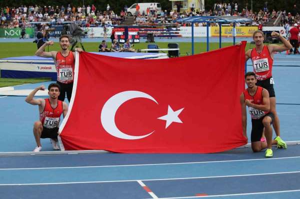 U23 Atletizm Milli Takımı'ndan büyük başarı