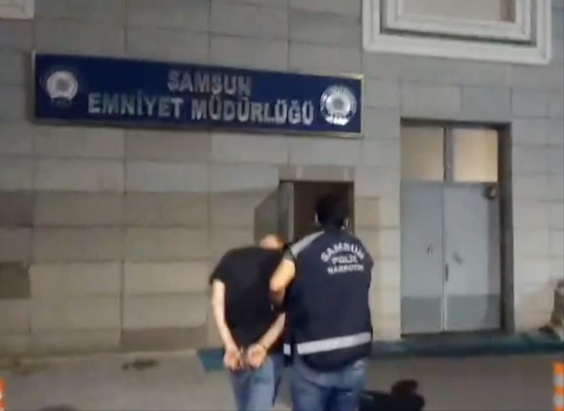 Samsun'da uyuşturucu operasyonu: Çok sayıda gözaltı