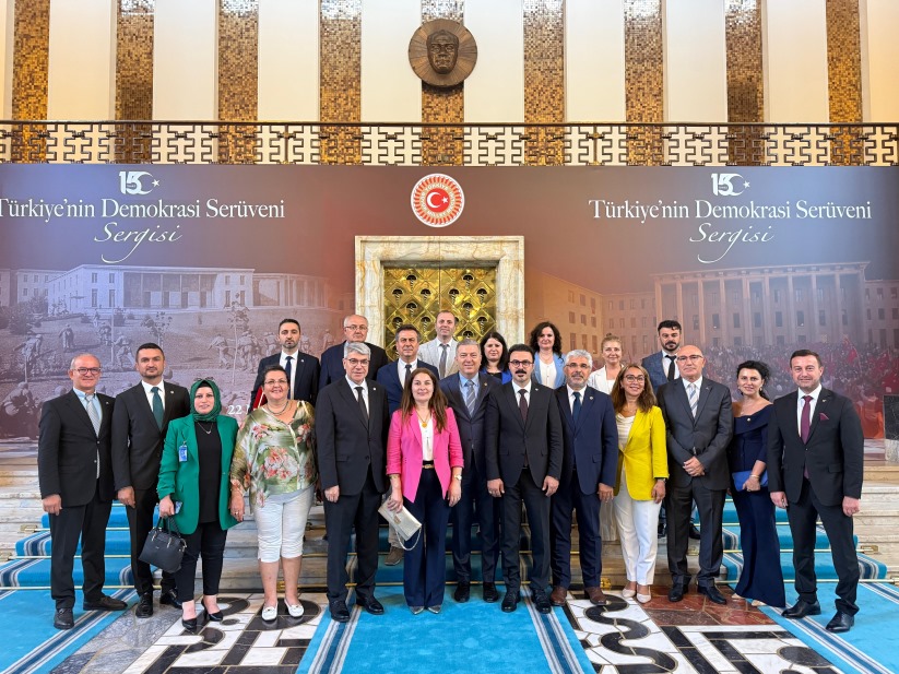 Samsun SMMMO'dan TBMM ziyareti 