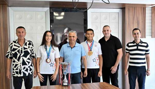 Muratpaşa'nın sporcularından altın zafer