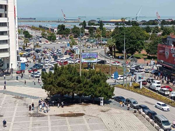 Samsun'da trafiğe kayıtlı araç sayısı 515 bini aştı
