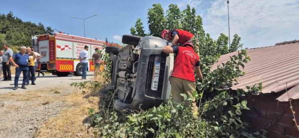 Susurluk'ta trafik kazası: 1 kişi yaralandı