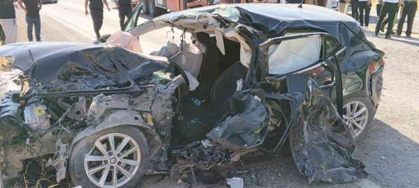 Kahramanmaraş'ta trafik kazası: 2'si ağır 4 yaralı