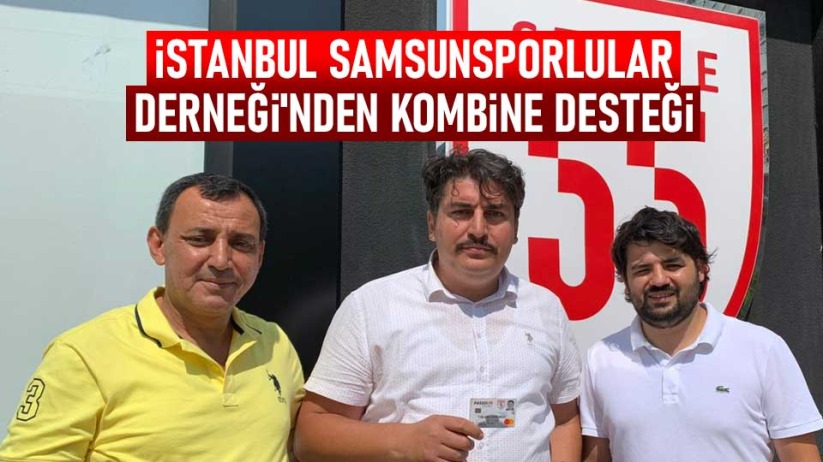 İstanbul Samsunsporlular Derneği'nden Kombine Desteği