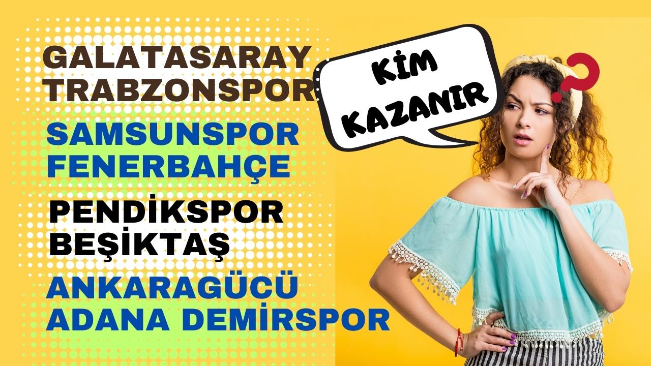 Süper Ligin 2. hafta maçları başlıyor. Sizce kim kazanır?