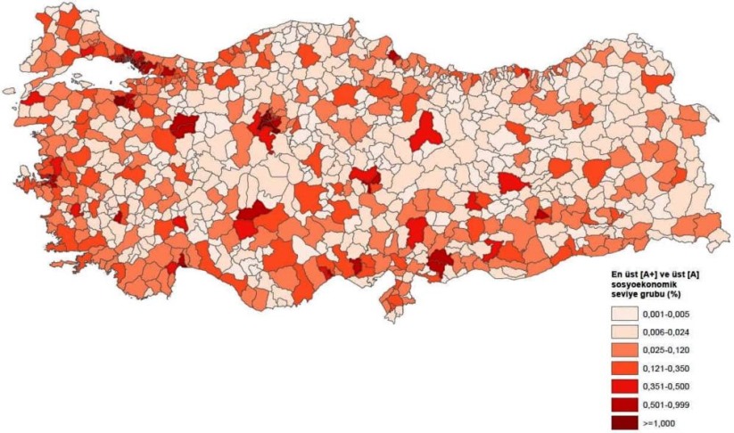 Samsun sosyoekonomik skor sıralamasında 24. basamakta yer aldı