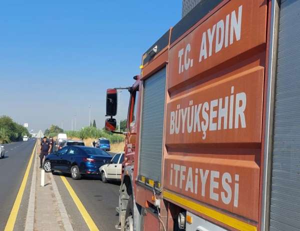 Aydın'da 8 araçlı zincirleme trafik kazası