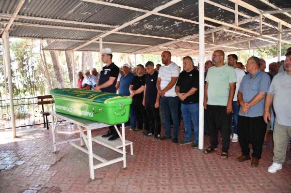 Kazada ölen işçi son yolculuğuna uğurlandı