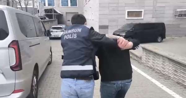 Samsun'da 8 yıl 4 ay hapis cezasıyla aranan şahıs yakalandı