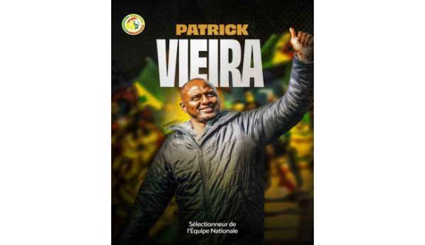Senegal'in yeni teknik direktörü Patrick Vieira oldu