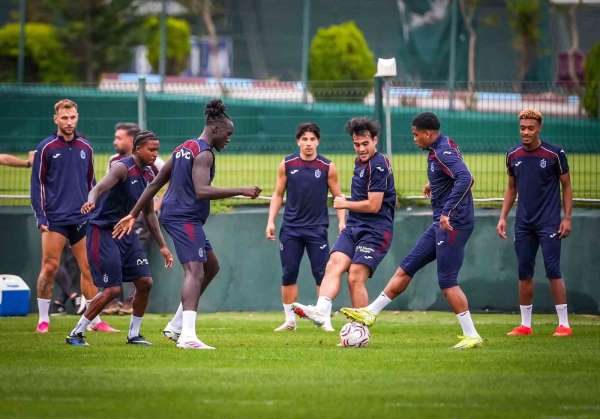 Trabzonspor, Ferencvaros maçı hazırlıklarını sürdürdü