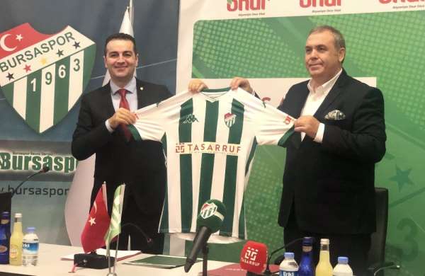 Bursaspor forma göğüs reklamı anlaşması yaptı 