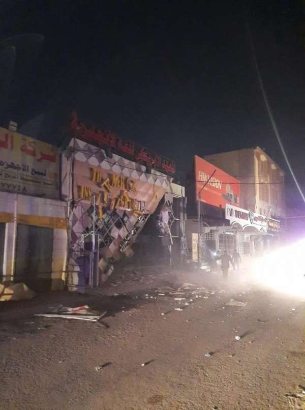 Irak'ta Amerikan Enstitüsü'nde patlama 