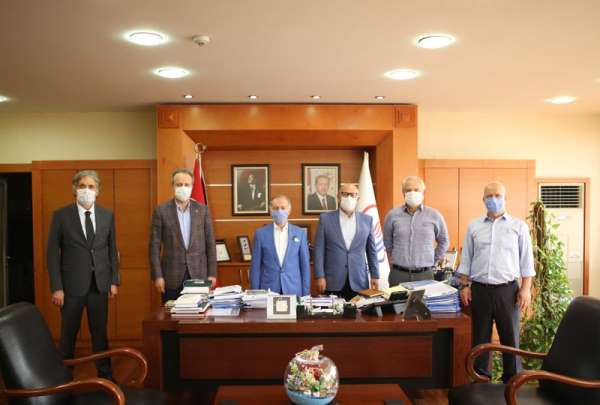 İstanbul Gençlik ve Spor İl Müdürü Hacıcaferoğlu'ndan Başkan Aydıner'e ziyaret