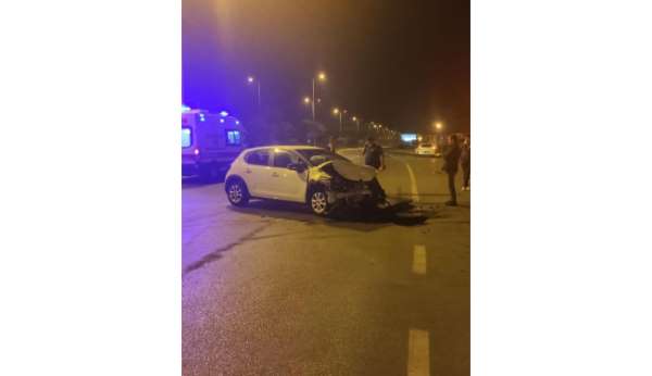Zonguldak'ta trafik kazası: 3 yaralı