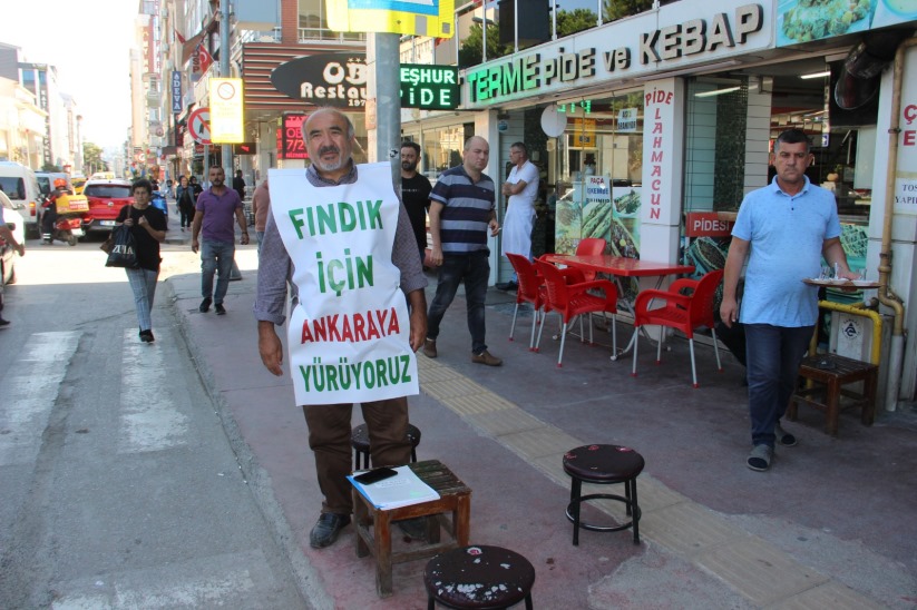 CHP Eski Vekilinden Giresun'dan Ankara'ya Fndk Yry