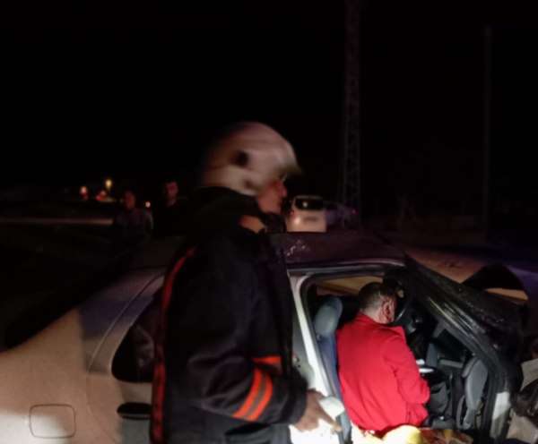 Malatya'da feci kaza: 4 yaralı