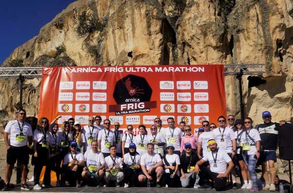 OEDA 50 çalanyla Frig Ultra Maratonu'na katld