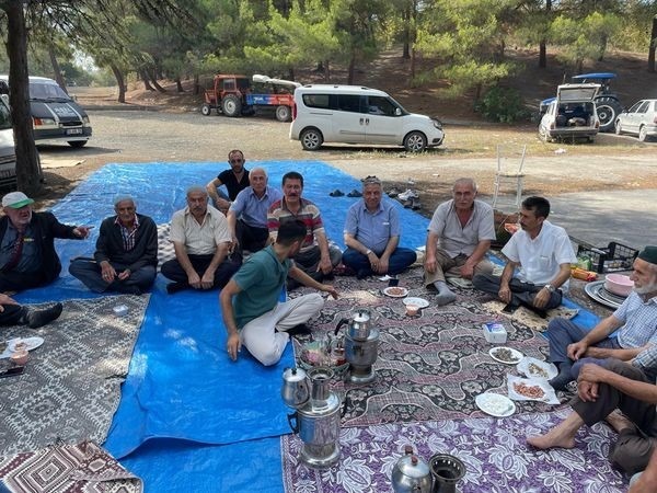 Samsun'da mahalleliden birlik ve beraberlik pikniği