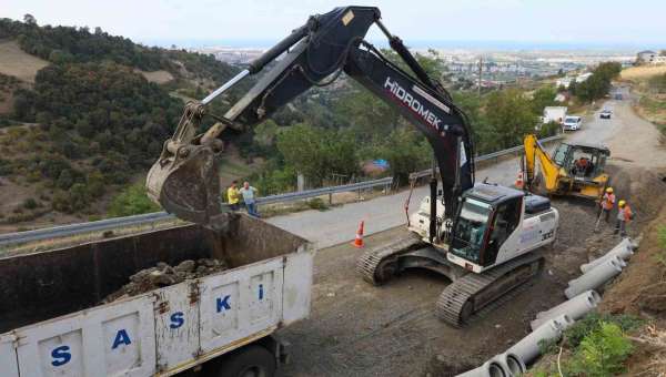 Samsun'da 3 ilçeye atık su hattı