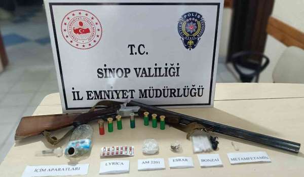 Sinop'ta uyuşturucu operasyonu: 2 gözaltı