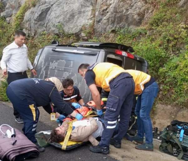 Zonguldak'ta yağış kazayı beraberinde getirdi: 1 yaralı