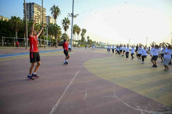 Mersin'de hareketlilik haftasında spor ve engelsiz ulaşım buluşması