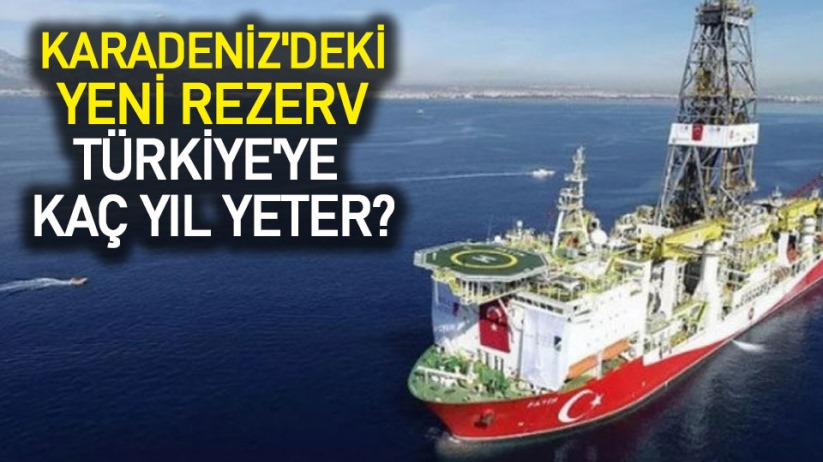Karadeniz'deki yeni rezerv Türkiye'ye kaç yıl yeter?