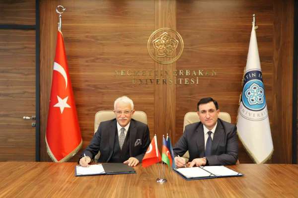 NEÜ ile Azerbaycan Devlet Petrol ve Sanayi Üniversitesi arasında iş birliği - Konya haber