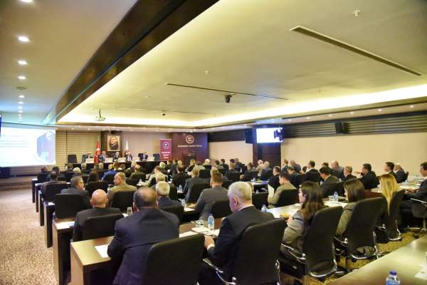 GSO Meclis Toplantısı Vali Kemal Çeber'in katılımıyla yapıldı