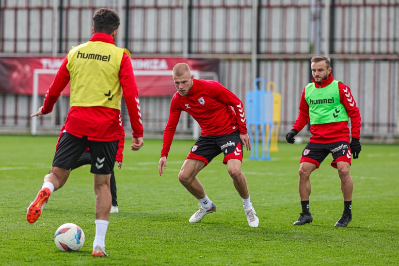 Samsunspor, Fenerbahçe maçı hazırlıklarını sürdürdü