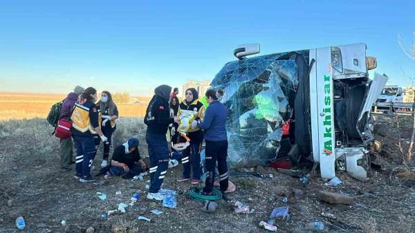 Aksaray Cumhuriyet Başsavcılığından otobüs kazası açıklaması