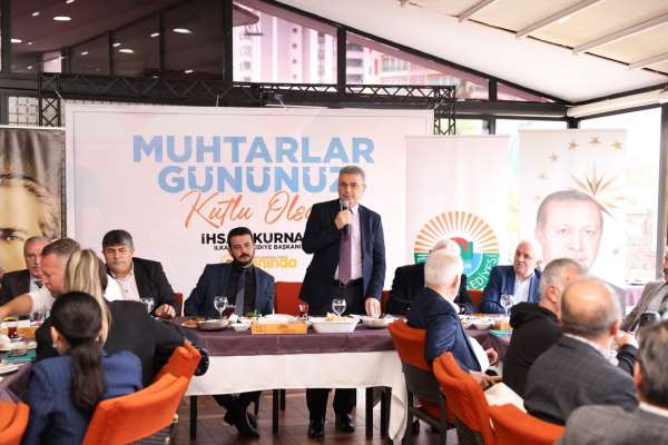 Başkan Kurnaz: 'Muhtarlarımızla güç birliği içinde İlkadımımıza hizmet edeceğiz'