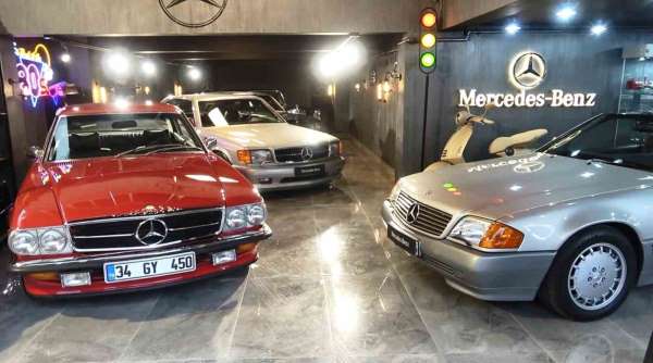 Bu otomobil koleksiyonu, zenginlerin bile rüyalarına giriyor