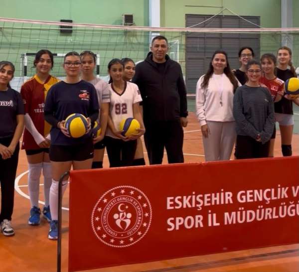 Beylikova'da gençlerin spor kurslarına ilgisi artıyor