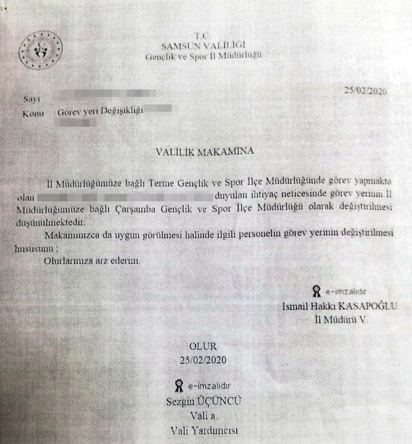 Samsun'da Gençlik Merkezi'nde skandal olay