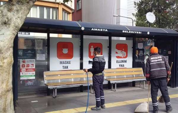 Amasya dezenfekte ediliyor