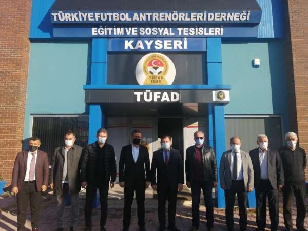 Gençlik ve Spor İl Müdürü Ali İhsan Kabakçı TÜFAD'ı ziyaret etti