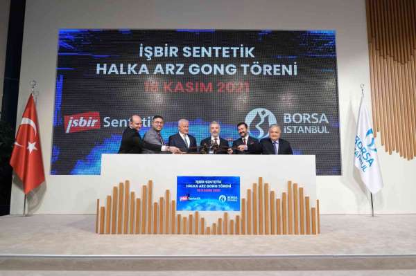 Borsa İstanbul'da gong İşbir Sentetik için çaldı