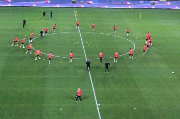 A Milli Takım, Çekya maçı hazırlıklarını tamamladı - Gaziantep haber