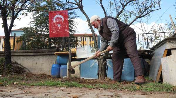 Çöplüğü 15 Temmuz Şehitleri Fidanlığı'na çevirdi