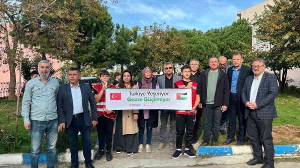 Sinop'ta Gazze için fidan dikimi