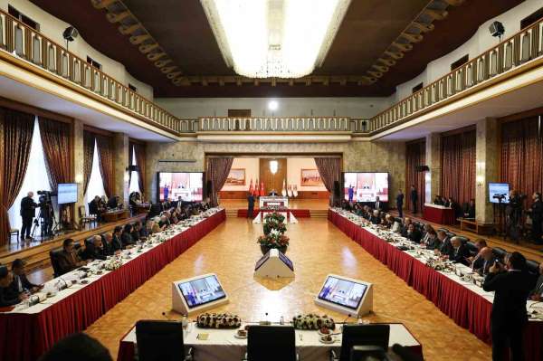 TBMM Başkanı Kurtulmuş: 'Başından beri yürüttüğümüz tüm çalışmalar, Türkiye'de terör eylemlerinin artık sona e