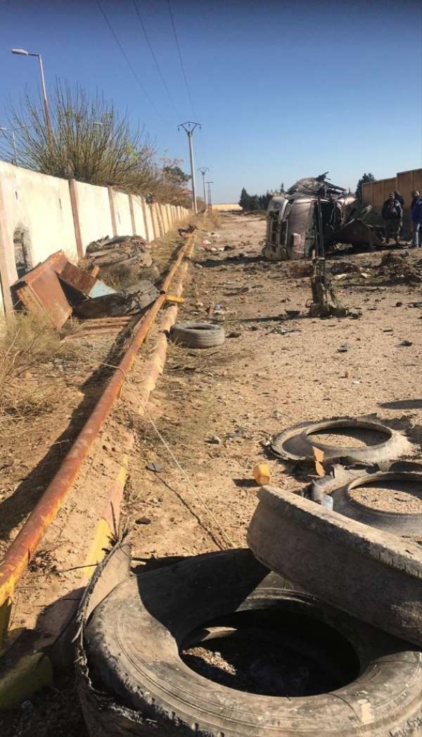 MSB: 'Tel Abyad'daki patlamada 2 masum sivil hayatını kaybetti, 3 sivil yaraland