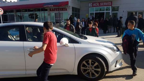 Tokat'ta 41 öğrenci gıda zehirlenmesi şüphesiyle hastaneye kaldırıldı 